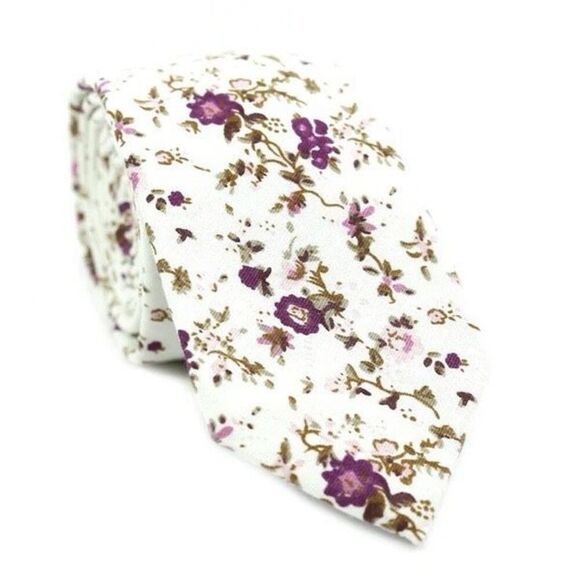 DAZI Skinny Tie – High-Quality Handmade Cotton - Picture 1 of 12